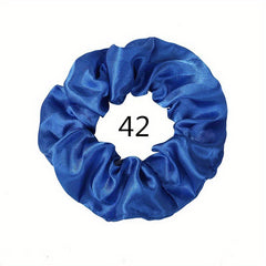 Satin Fabric Large Scrunchie Hair Rope Sport Headwear Non Slip Hair Accessories