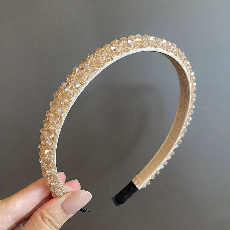 Crystal Beaded Headband Hair Accessories For Women