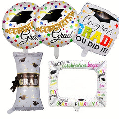 Congrats Grad Graduation Balloons Graduation Party Decorations
