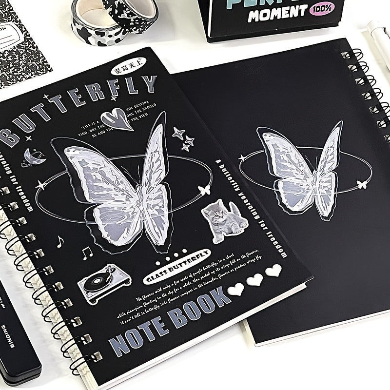 A5 Glass Texture Coil Notebook 50 Sheets
