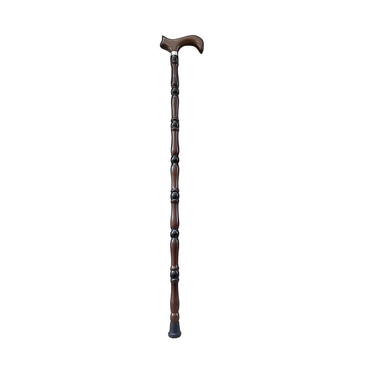 Non-slip Wooden Walking Stick Lightweight Cane for Hiking
