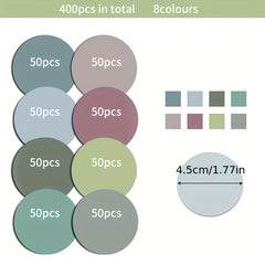 400 Sheets Sticky Notes 8 Colors Assorted
