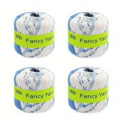 4pcs Organic Baby Yarn 70 Bamboo Fiber 30 Cotton For Crochet Knitting