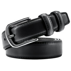 Men's Pin Buckle Belt Dress Adjustable Casual Business Metal Buckle Belt