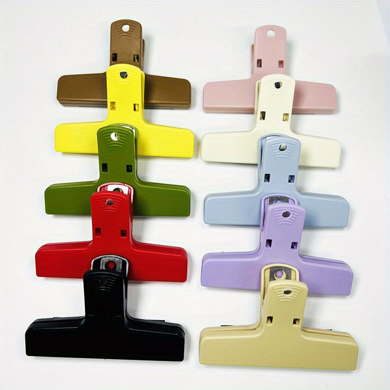 10pcs Magnetic Long Tail Journal Clip Colorful Plastic Magnetic Clip