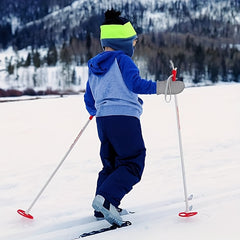 Kids Winter Sports Mittens Non-Slip Waterproof Ski Gloves
