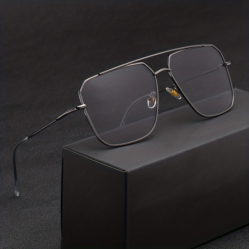 Men's Casual Sunglasses Anti Reflective Metal Glasses For Outdoor Activities