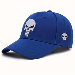 Skull Embroidery Summer Baseball Cap Multicolor Hat Men Sunshade Sun Protection