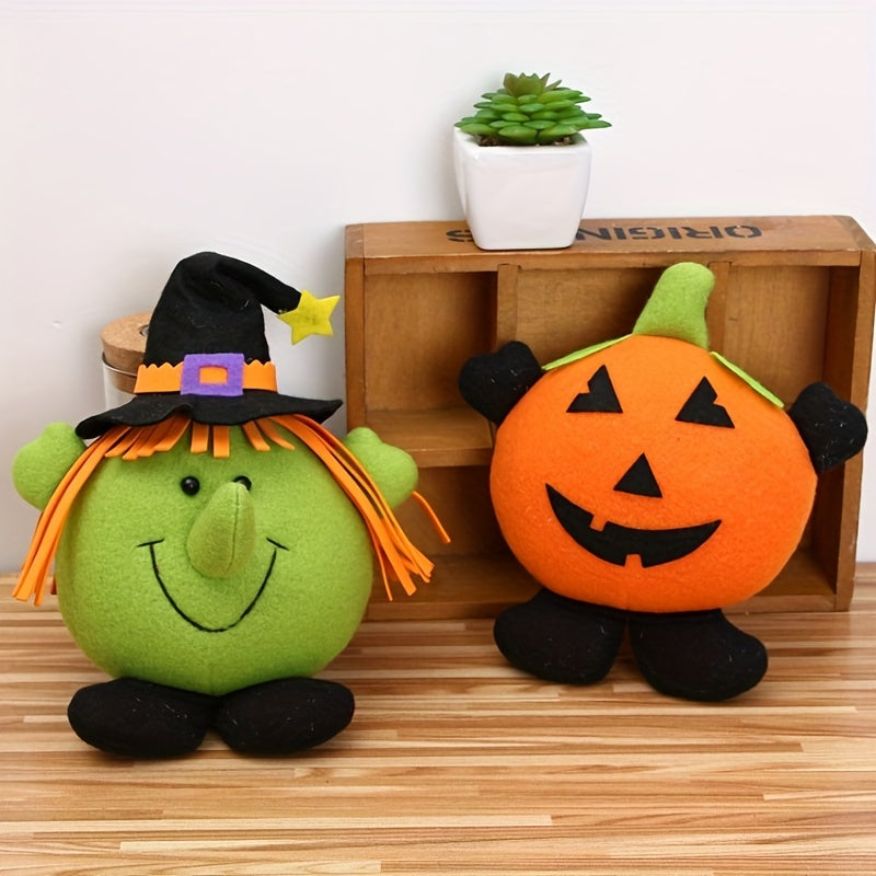 Halloween Cartoon Witch Pumpkin Pendants for Kids