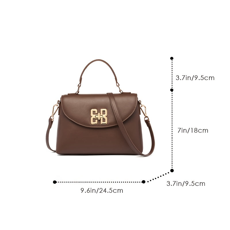 High End Leather Handbag, Large Capacity, Great Gift & Everyday Use