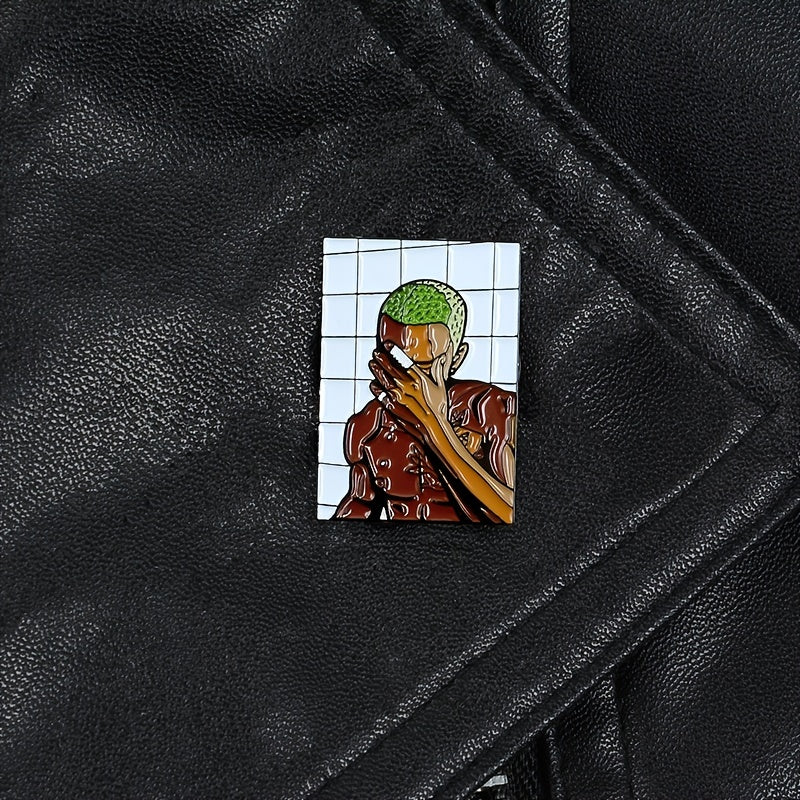 Japanese Cartoon Anime Character Brooch