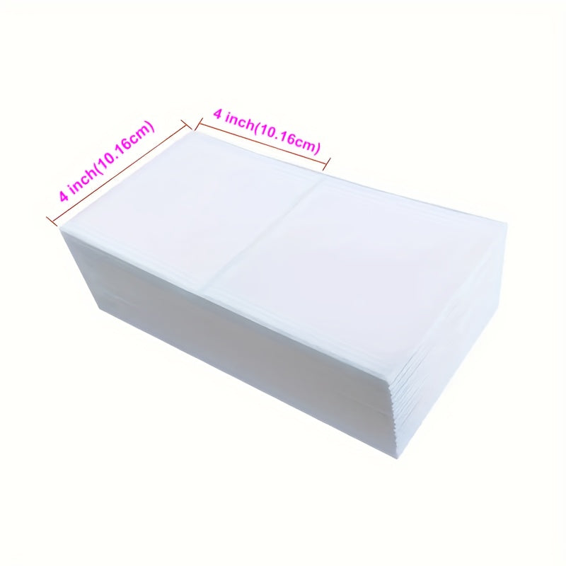 Fanfold 4 X 6 Direct Thermal Labels Perforated 1000 Labels
