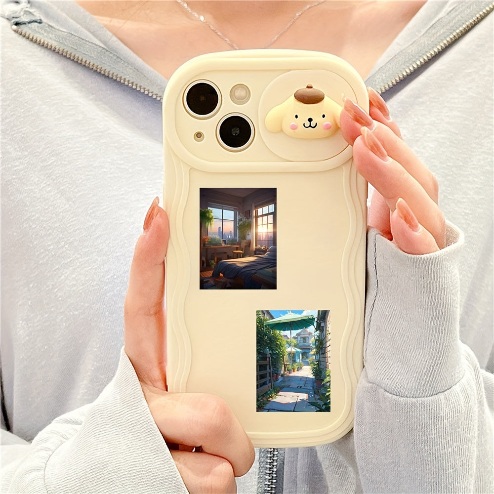 54pcs Landscape Illustration Stickers Pack for Laptop Luggage Bottle