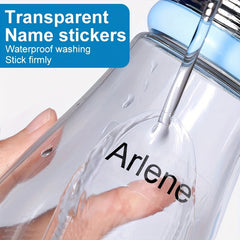 90pcs Personalized Name Sticker Waterproof Office School Stationery Label
