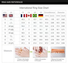 Titanium Steel Couple Ring Zircon Decor Party Jewelry Finger Accessories