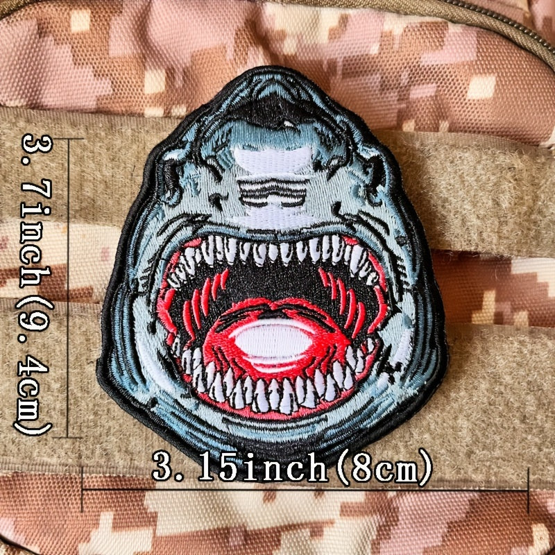Wild Animal Embroidered Applique Patch Iron On Sew On Patches For Clothes
