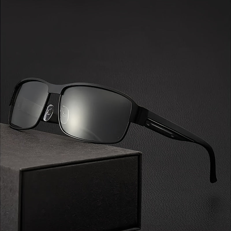Men's Polarized Square Sunglasses UV400 Protection