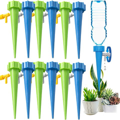 12pcs Self Watering Spikes for Plants, Adjustable Slow Release Control
