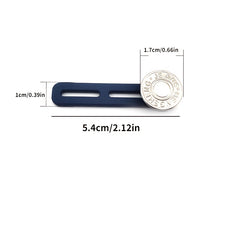 2pcs Button Extender For Pants Adjustable Waist Retractable Waistband