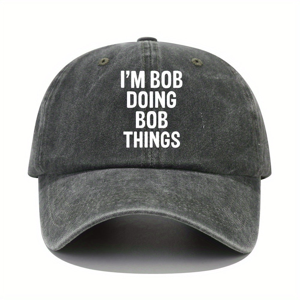 Bob Doing Bob Things Baseball Cap