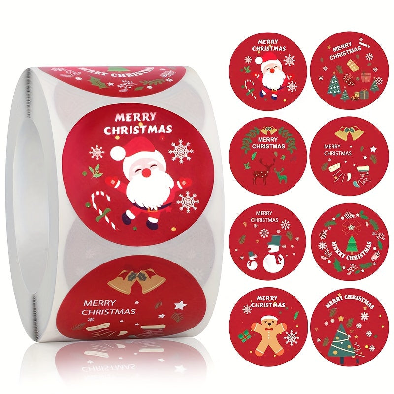 Christmas Stickers Seal Labels For Gift Packaging Envelopes