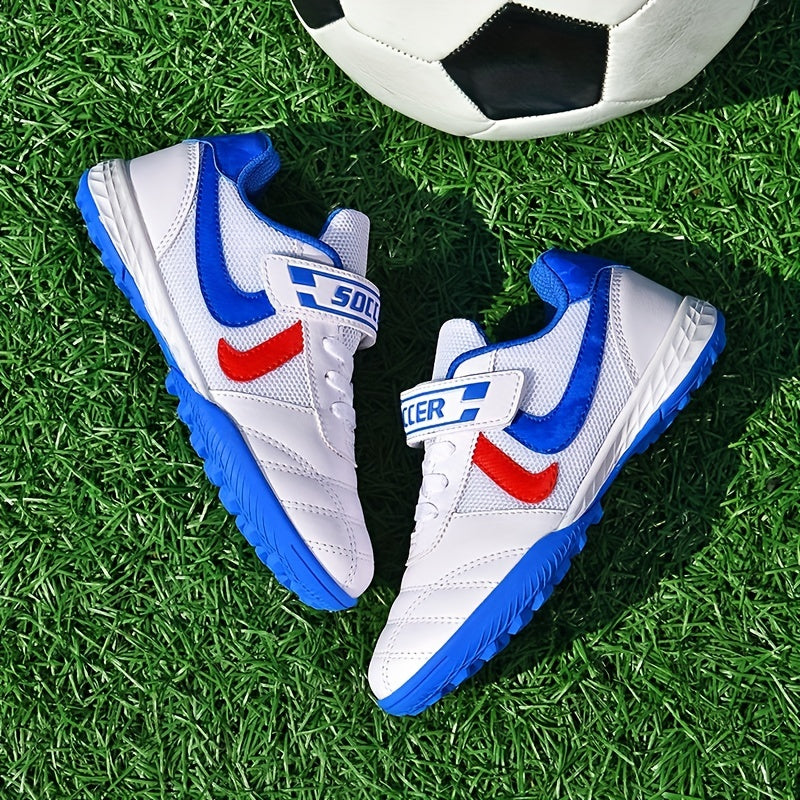 Kids TF Cleats Lightweight Non-slip Football Shoes