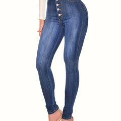 High Rise Skinny Jeans
