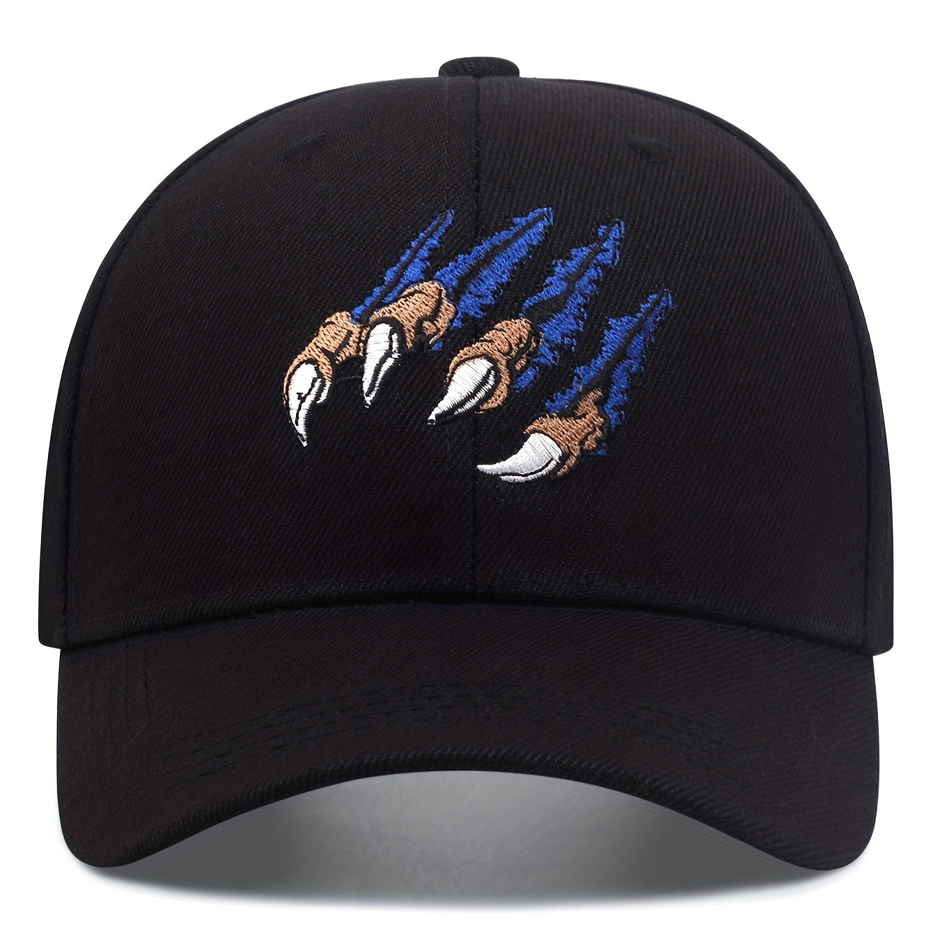 Anime Paw Embroidered Baseball Cap Hip Hop Unisex Sun Hat Adjustable