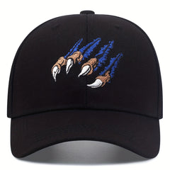 Anime Paw Embroidered Baseball Cap Hip Hop Unisex Sun Hat Adjustable