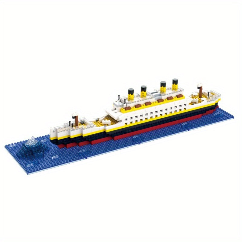 Build Your Own Cruise Ship - Model Building Block Kit