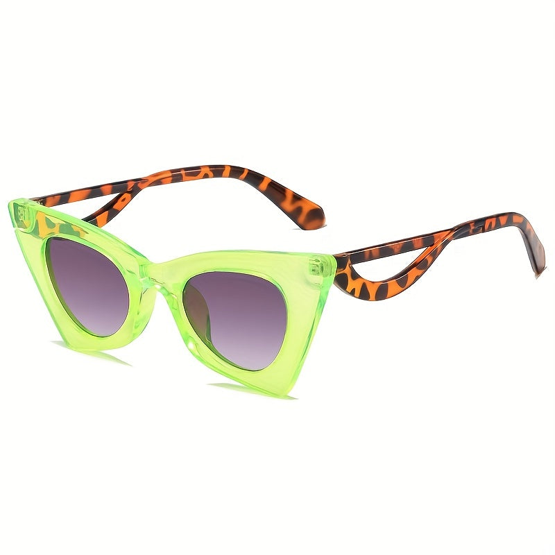 Y2K Cat Eye Sunglasses Men Women Irregular UV400 Sun Shades Glasses