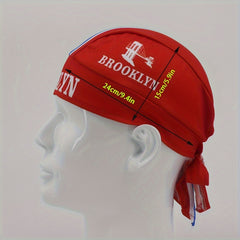 Unisex Cycling Headscarf Sports Pirate Hat Breathable Bike Headdress