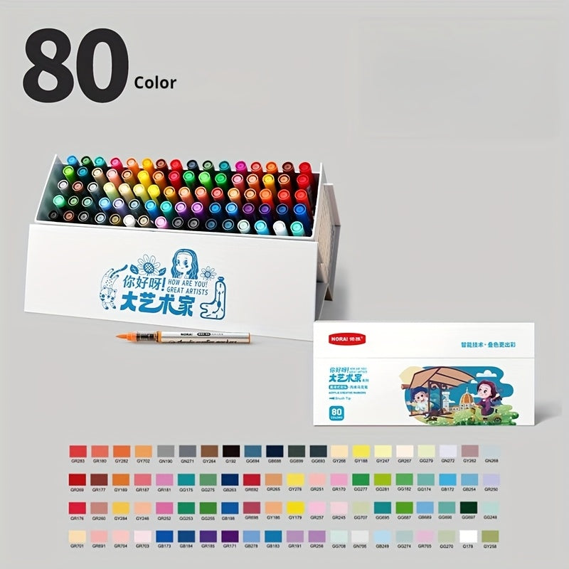 Soft Head Brush Pens for Books and Art Projects