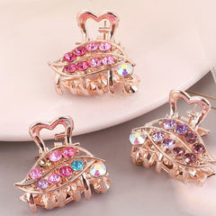 3pcs Rhinestone Hair Claw Butterfly Heart Hair Accessories