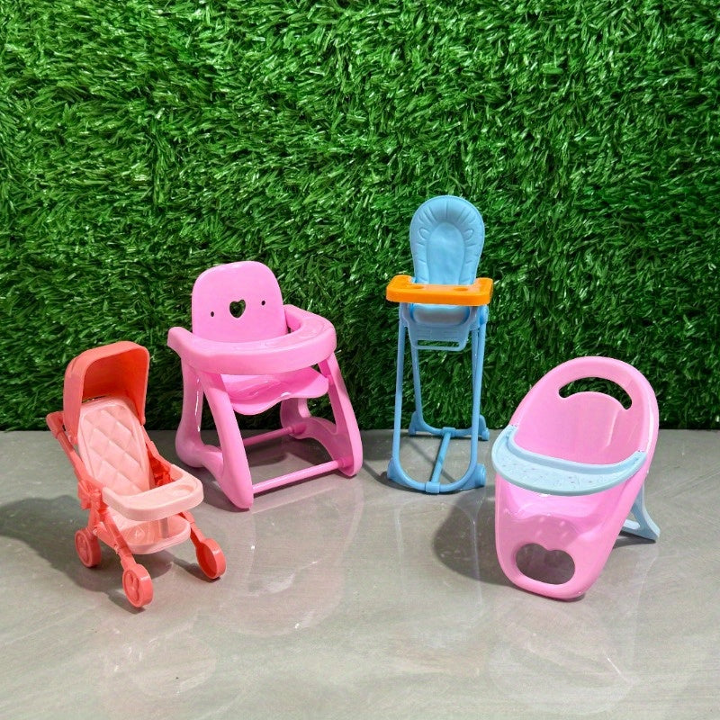 Dollhouse Playset Mini Furniture Set Accessories