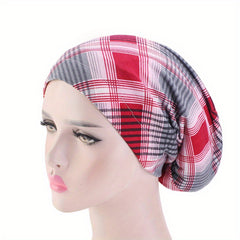 Satin Lined Beanie Double Layer Soft Skull Cap Women Turban Cap