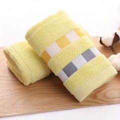 3pcs Absorbent Cotton Face Wash Towel for Adults - Bathroom Accessory