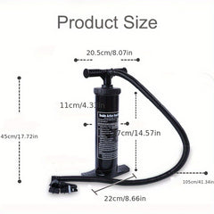 Manual Pump Inflatable Hand Pump for Rubber Boat Swimming Ring