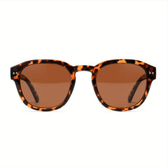 OUWEN Round Polarized Sunglasses Vintage Sun Glasses UV400 Protection