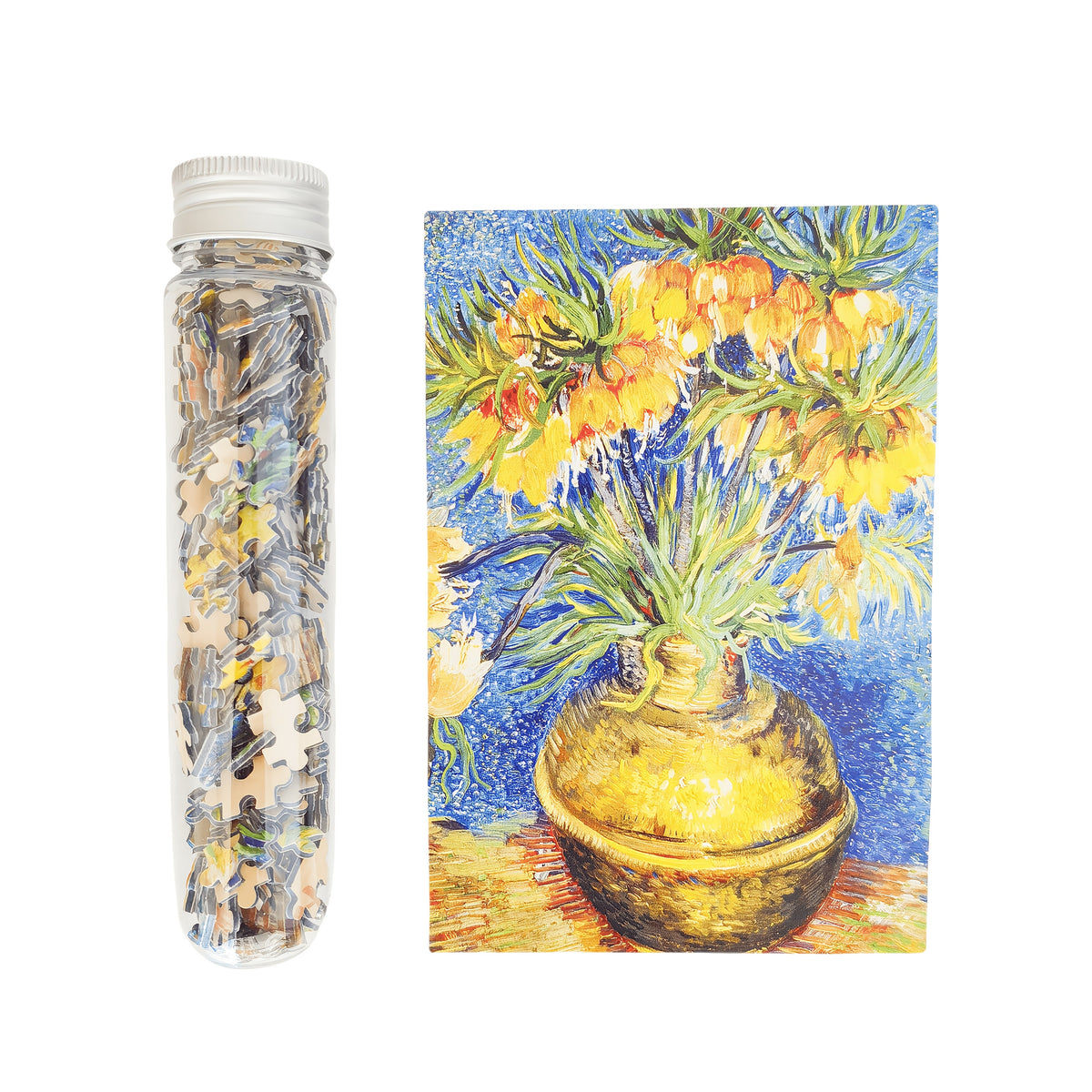 150pcs Test Tube Puzzle Fritillaries by Van Gogh 15x10cm Artistic Puzzle