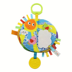 2pcs Baby Hanging Cloth Book Rattle Toy Multicolor Pen
