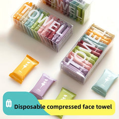 14pcs Disposable Compressed Towel Packs for Travel Outdoor Camping
