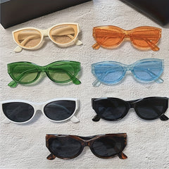 Y2K Cat Eye Sunglasses Hiphop Jelly Glasses UV400