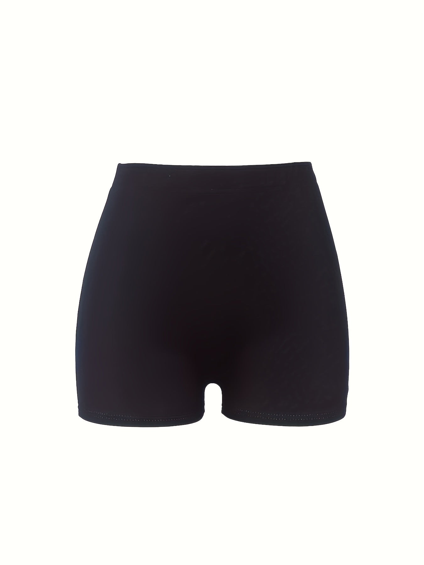  Sexy Shorts Women's Plus Elastic High Rise Shorts