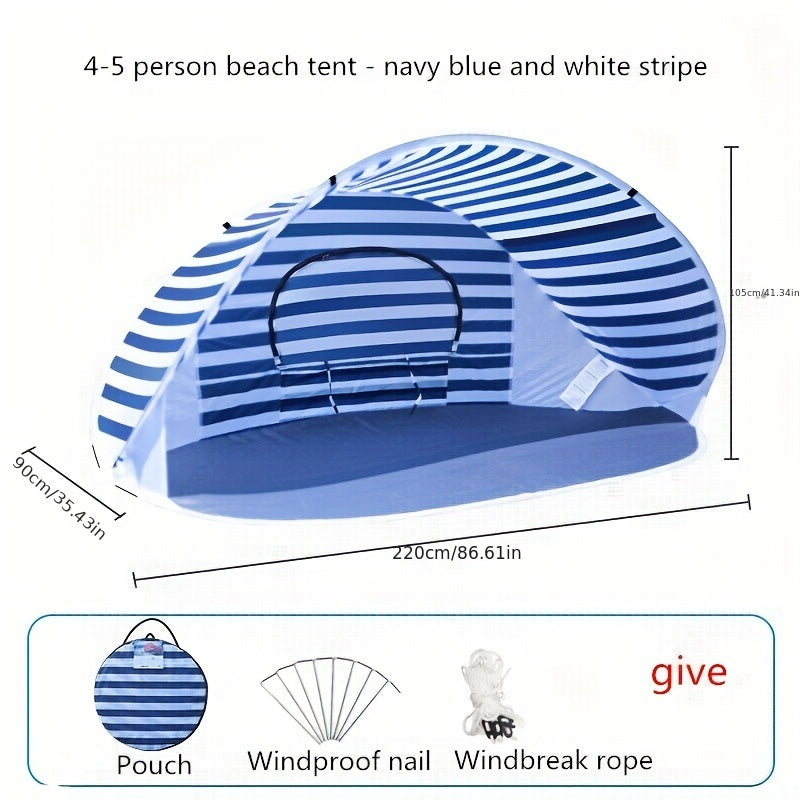 Quick Opening Sun Protection Portable Tent for Outdoor Camping