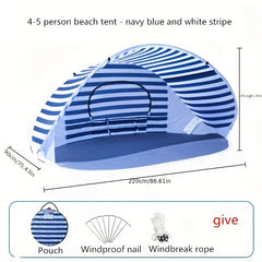 Quick Opening Sun Protection Portable Tent for Outdoor Camping