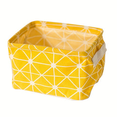 Cloth Storage Basket Makeup Storage Box Multifunctional Folding Sundries Storage