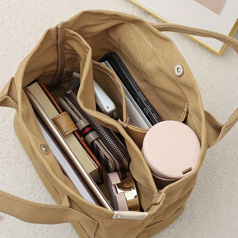 Canvas Tote Bag Lightweight Handbag for Shopping