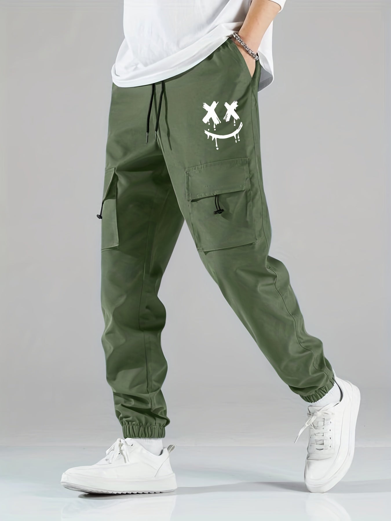 Cargo Pants Men's Loose Casual Outdoor Trousers