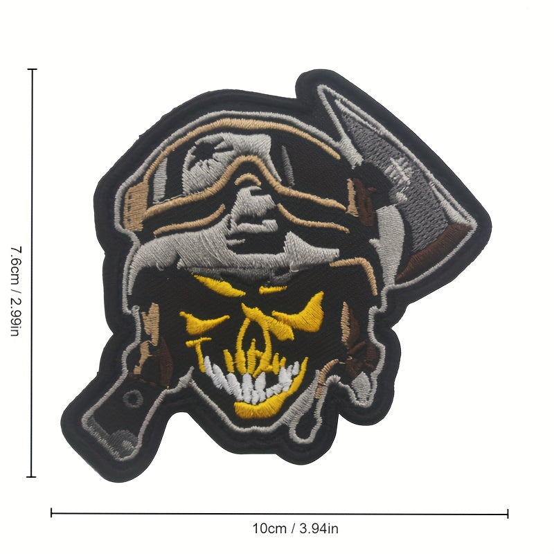 Pirate Skull Arm Patch for Boys